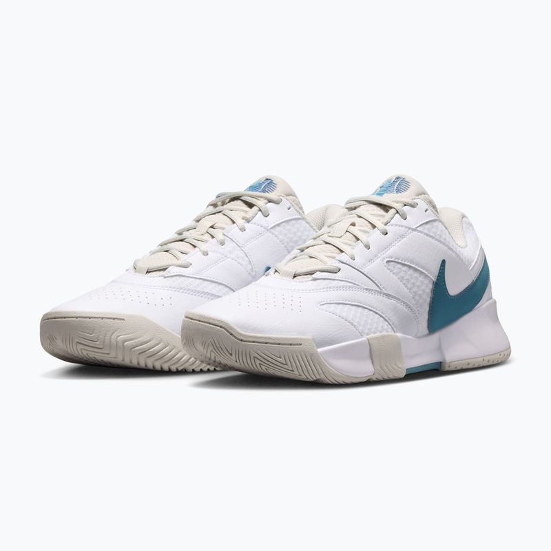 Pánské tenisové boty Nike Court Lite 4 White/Light Bone/New Slate/Smokey Blue 3