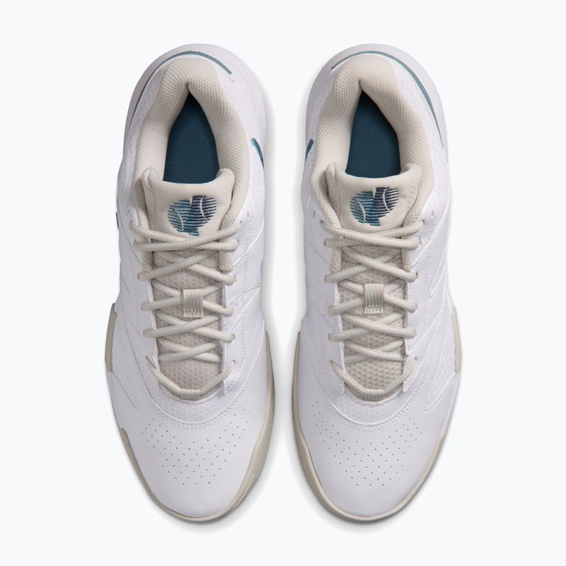 Pánské tenisové boty Nike Court Lite 4 White/Light Bone/New Slate/Smokey Blue 5