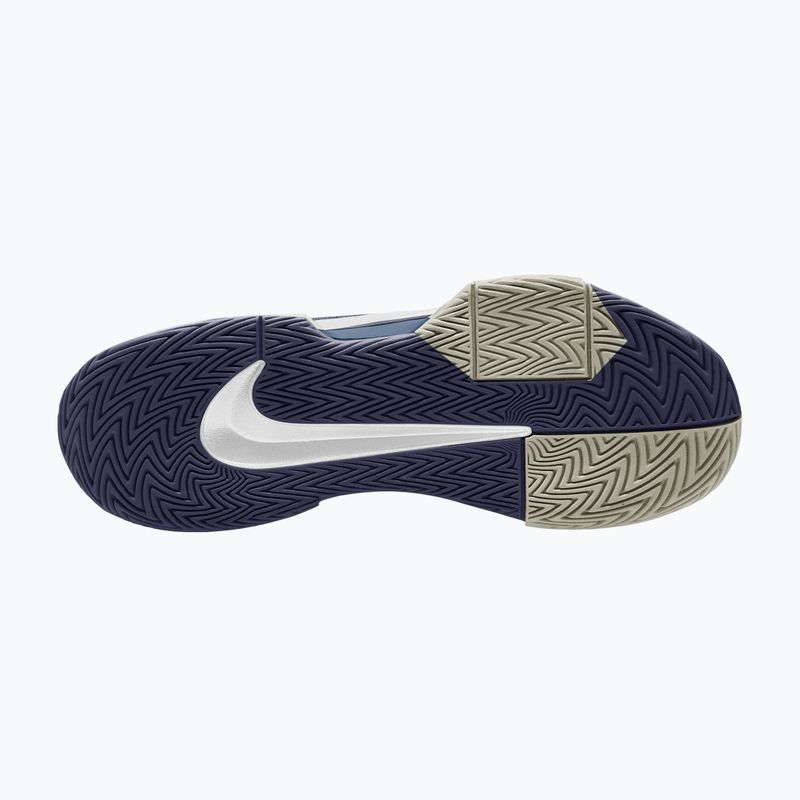 Pánské tenisové boty Nike GP Challenge Pro smokey blue/light bone/new slate/white 4