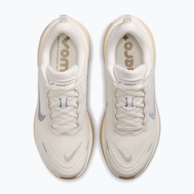 Pánské běžecké boty Nike Vomero Plus sail/coconut milk/metallic silver 4