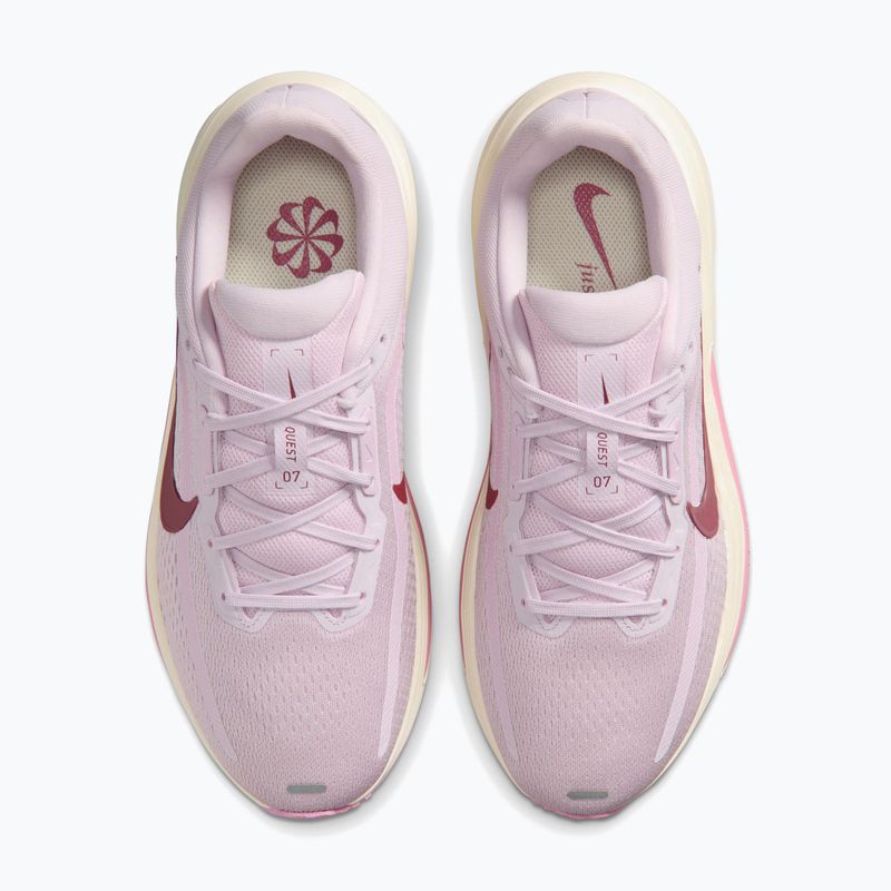 Dámské běžecké boty Nike Quest 7 bleached lilac/sail/pink rise/pink smoke 5