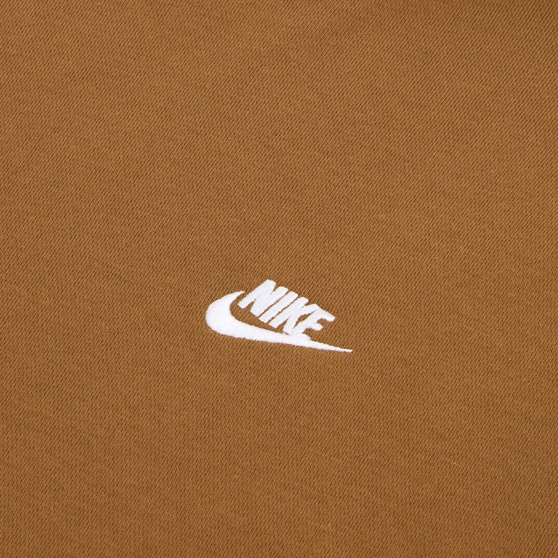 Pánská mikina Nike Club ale brown/white 9