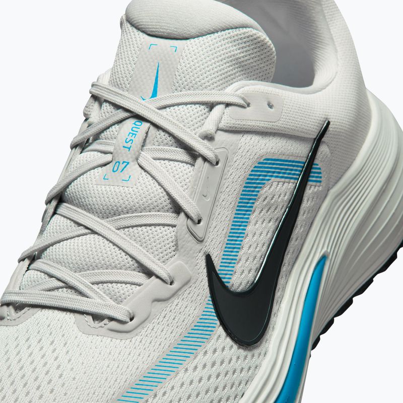 Pánské běžecké boty Nike Quest 7 vast grey/light current blue/anthracite 7