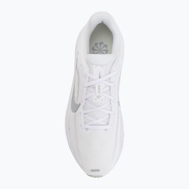 Pánské běžecké boty Nike Quest 7 white/vast grey/vast grey/wolf grey 5