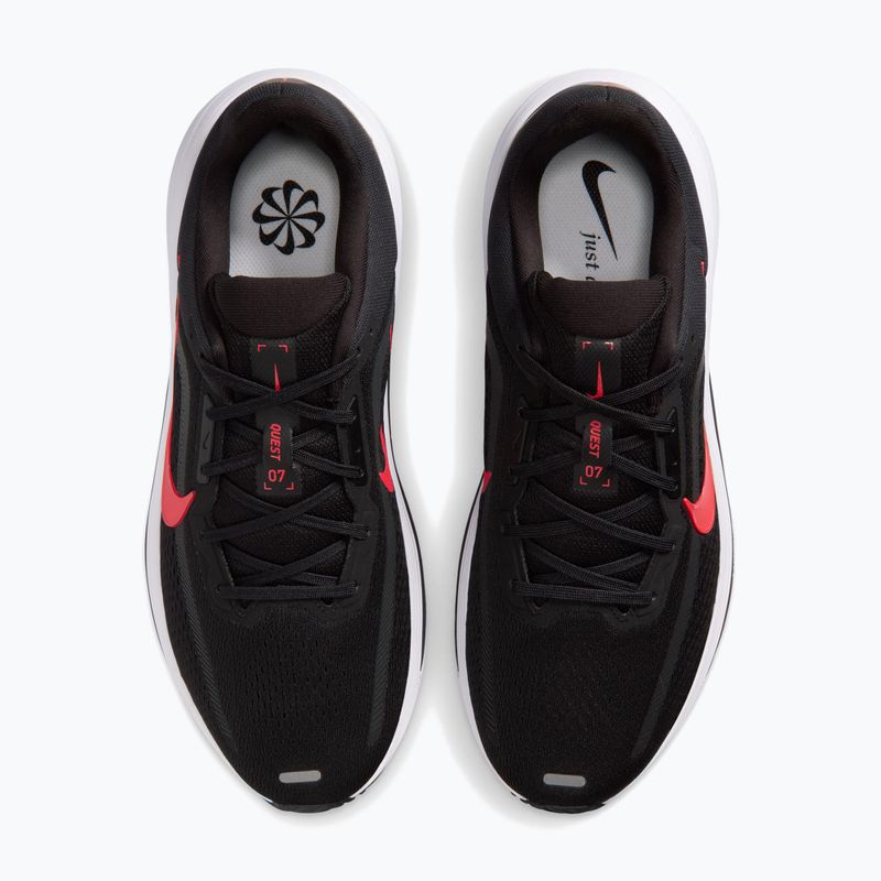 Pánské běžecké boty Nike Quest 7 black/white/anthracite/red orbit 5