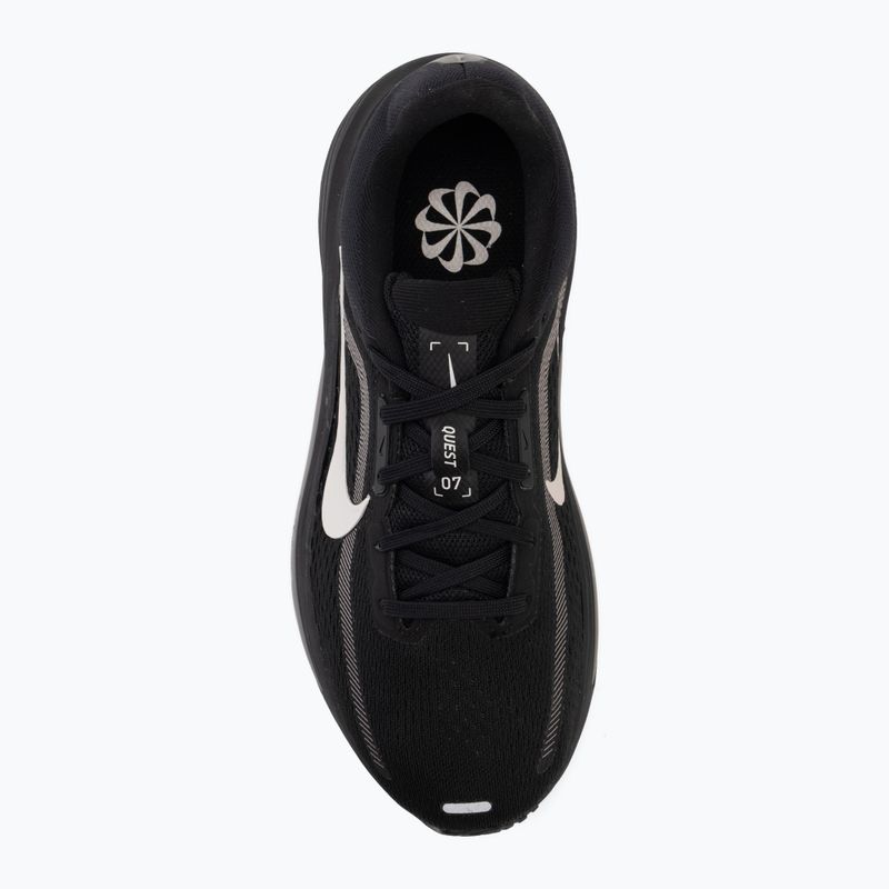 Dámské běžecké boty Nike Quest 7 black/taupe haze/silt red 5