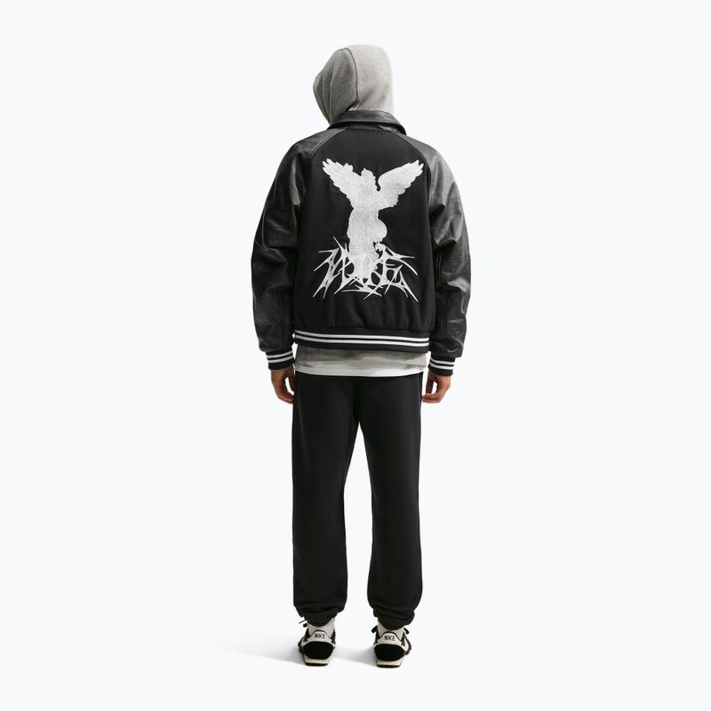 Pánské kalhoty Nike Club Cuffed Brushed black/black/football blue 2