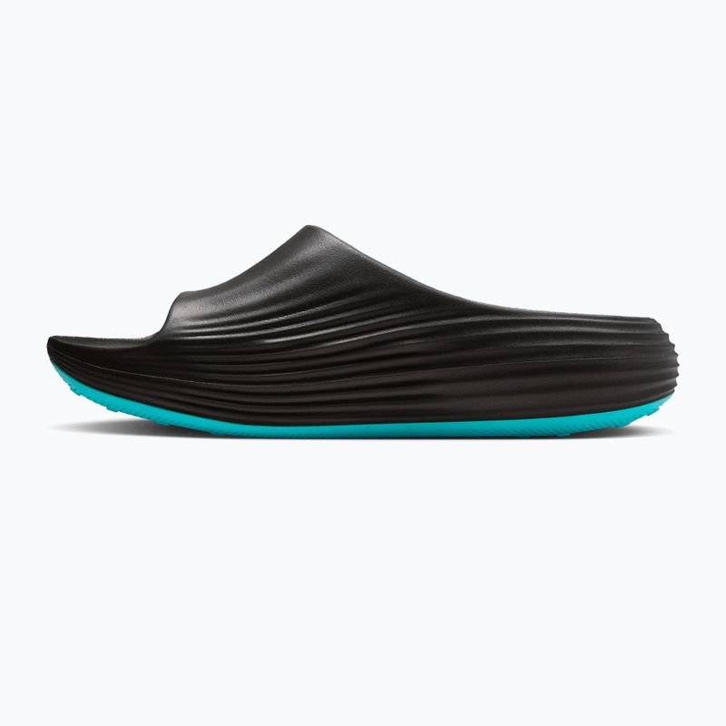 Pánské nazouváky Nike ReactX Rejuven8 black/gamma blue/metallic silver 2