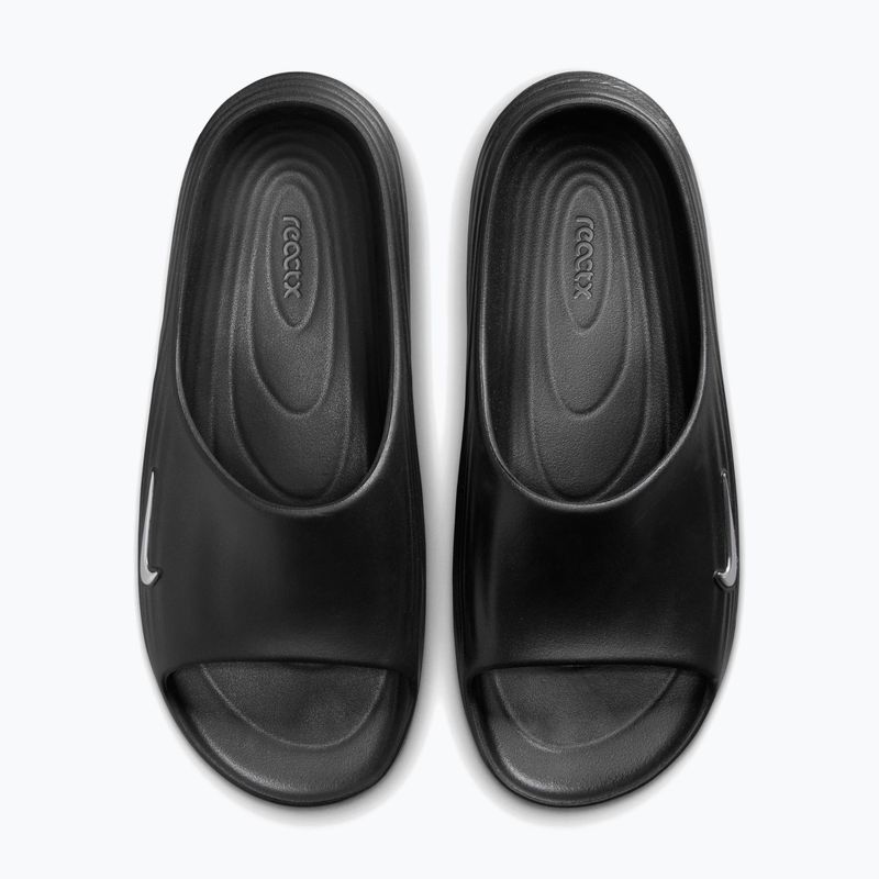 Pánské nazouváky Nike ReactX Rejuven8 black/gamma blue/metallic silver 4