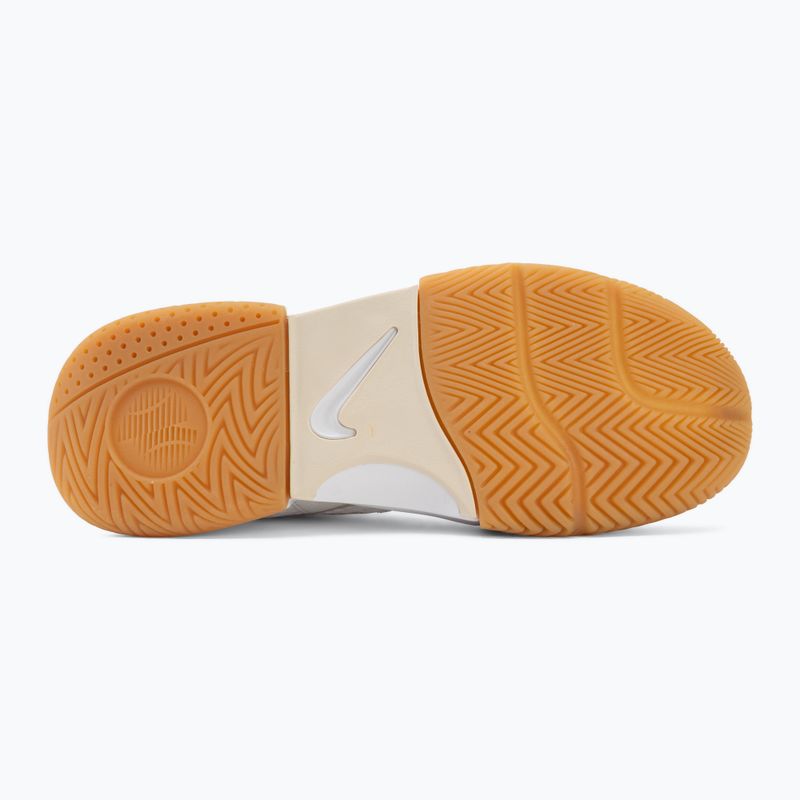 Dámské tenisové boty Nike Court Lite 4 White/Summit White/Linen/Light Orewood Brown 4