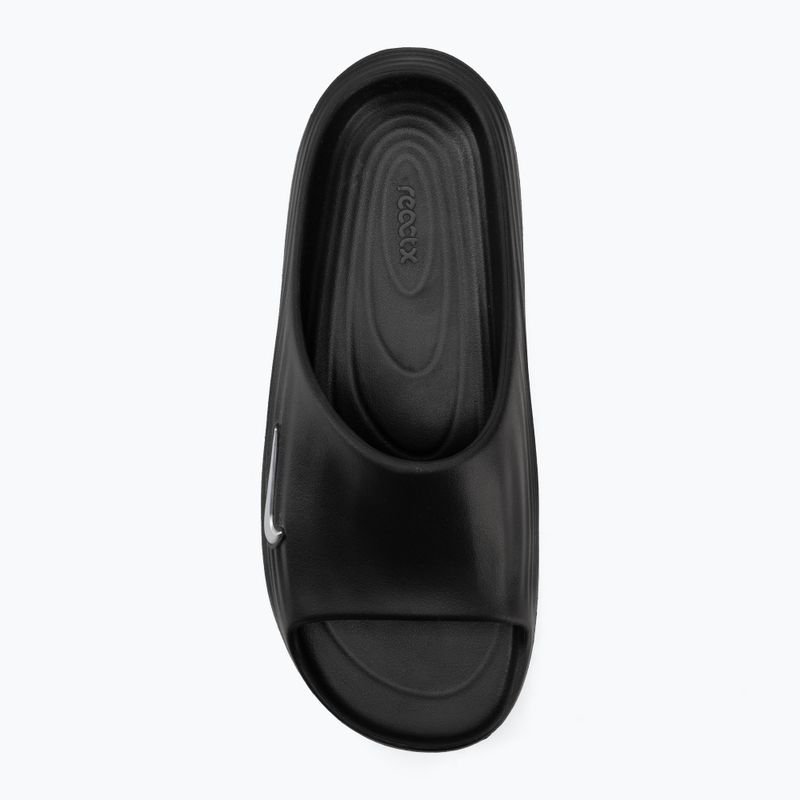 Pánské nazouváky Nike ReactX Rejuven8 black/gamma blue/metallic silver 5