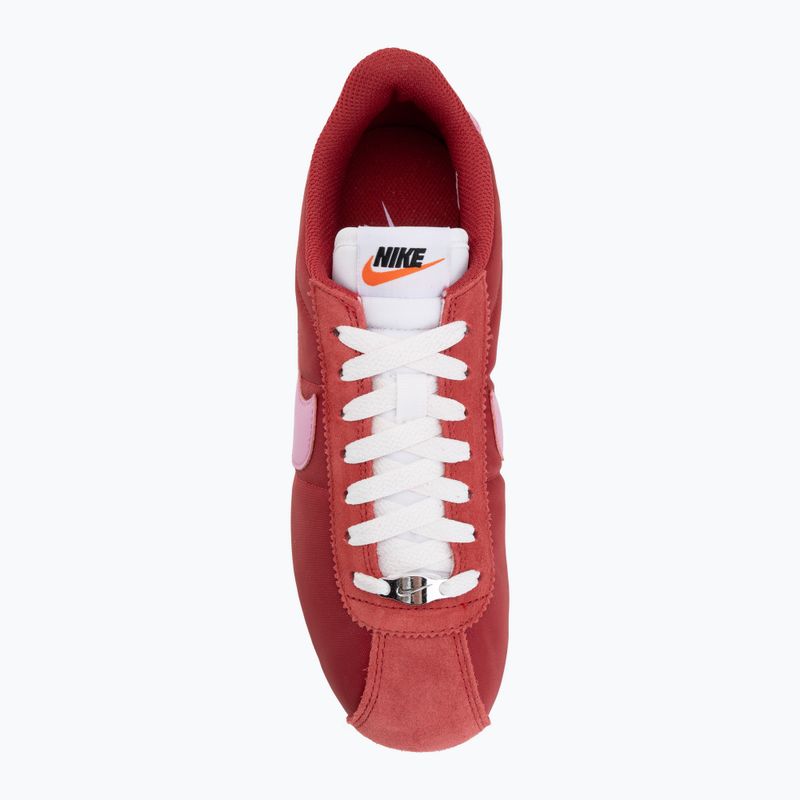 Dámské boty Nike Cortez Textile tough red/white/safety orange/light magenta 5
