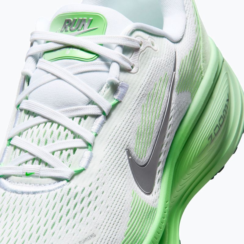 Dámské běžecké boty Nike Vomero 18 white/illusion green/metallic silver 7