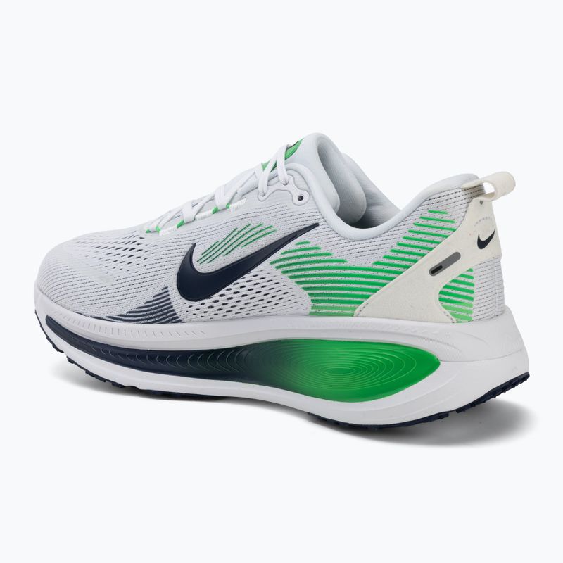 Pánské běžecké boty Nike Vomero 18 white/green spark/midnight navy 3