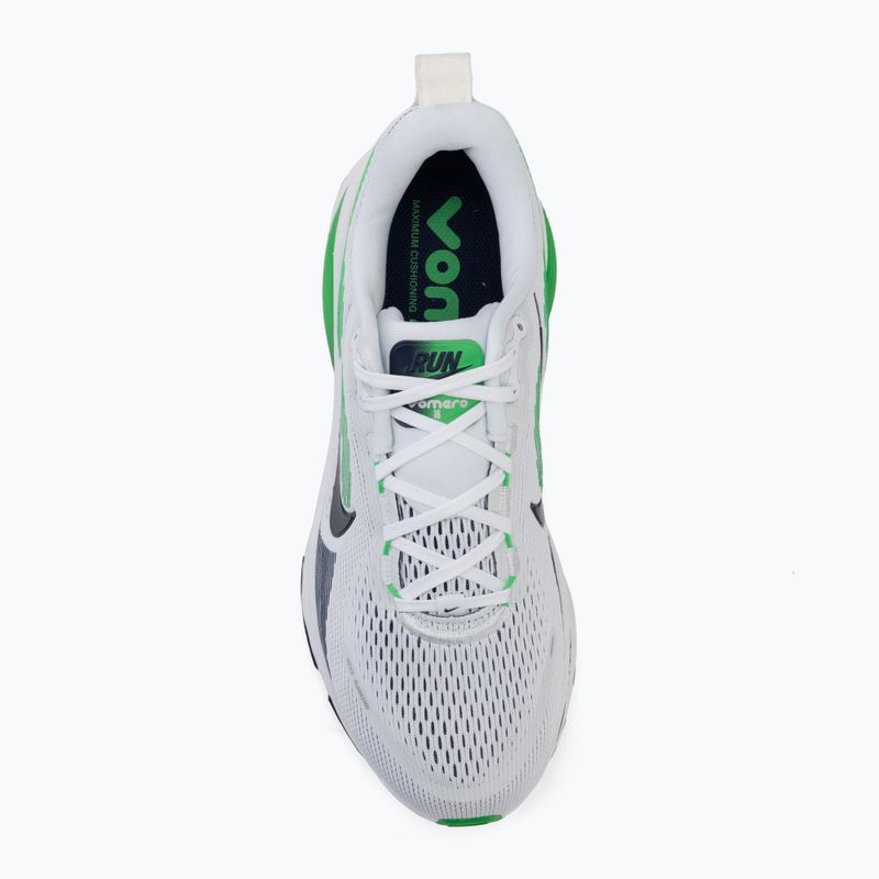 Pánské běžecké boty Nike Vomero 18 white/green spark/midnight navy 5