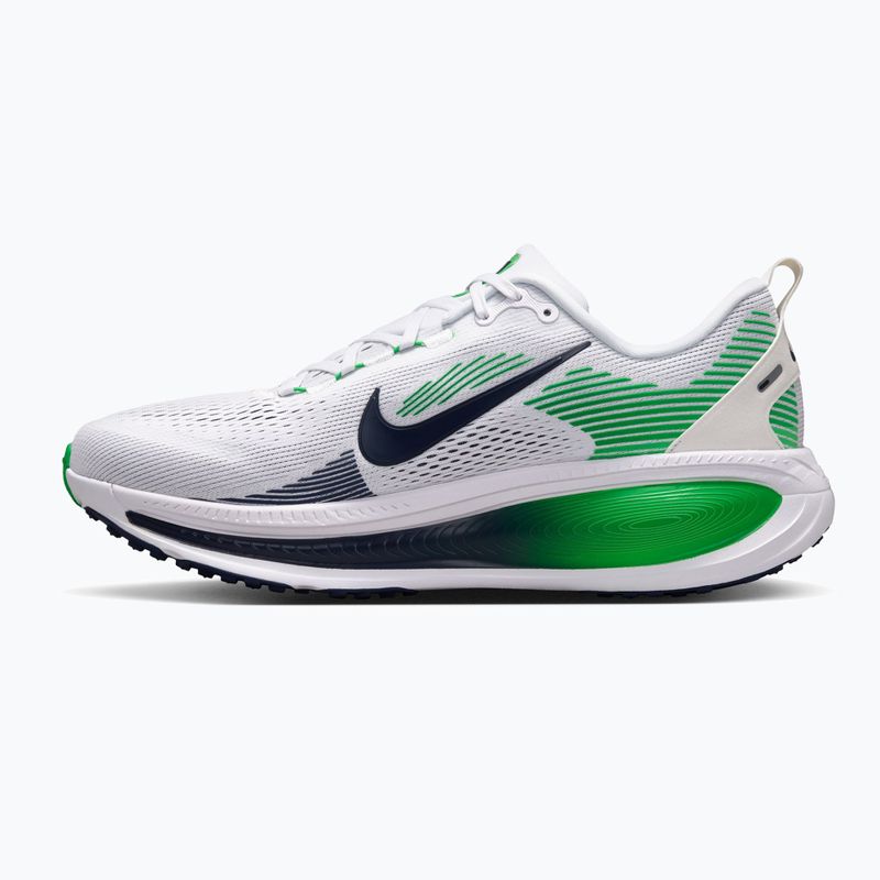 Pánské běžecké boty Nike Vomero 18 white/green spark/midnight navy 2