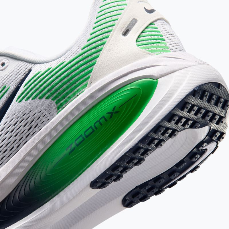 Pánské běžecké boty Nike Vomero 18 white/green spark/midnight navy 8