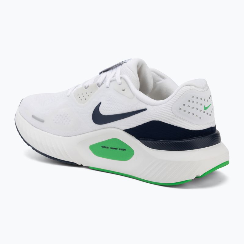 Pánské běžecké boty Nike Structure 26 white/green spark/midnight navy 3