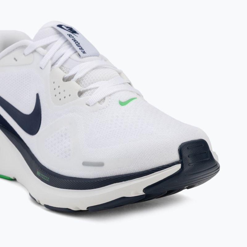 Pánské běžecké boty Nike Structure 26 white/green spark/midnight navy 7