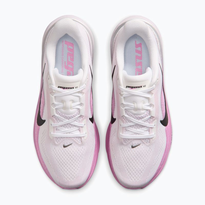 Dámské běžecké boty Nike Pegasus 42 white/light magenta/bleached lilac/black 5