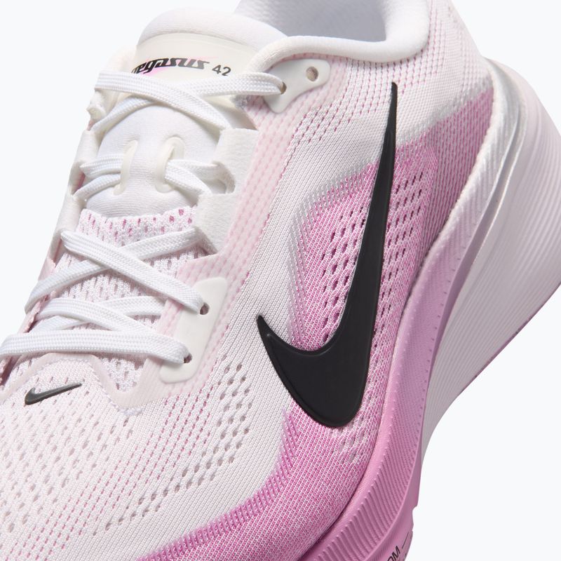 Dámské běžecké boty Nike Pegasus 42 white/light magenta/bleached lilac/black 7