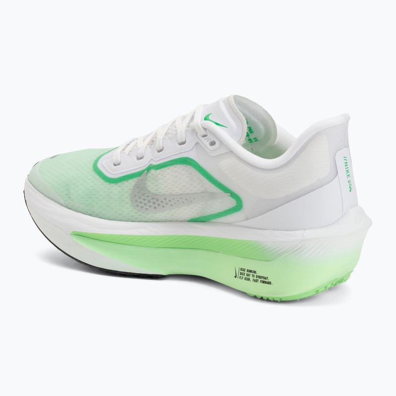 Dámské běžecké boty Nike Zoom Fly 6 white/illusion green/metallic silver 3