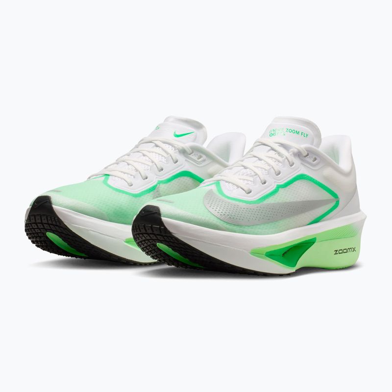 Dámské běžecké boty Nike Zoom Fly 6 white/illusion green/metallic silver 3