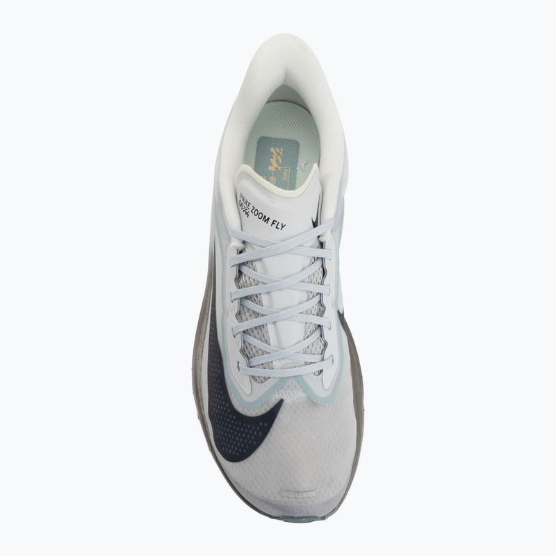 Pánské běžecké boty Nike Zoom Fly 6 pure platinum/grey fog/dark obsidian 5