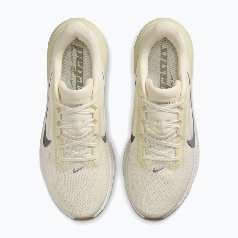 Pánské běžecké boty Nike Pegasus 42 coconut milk/light khaki/metallic silver 4