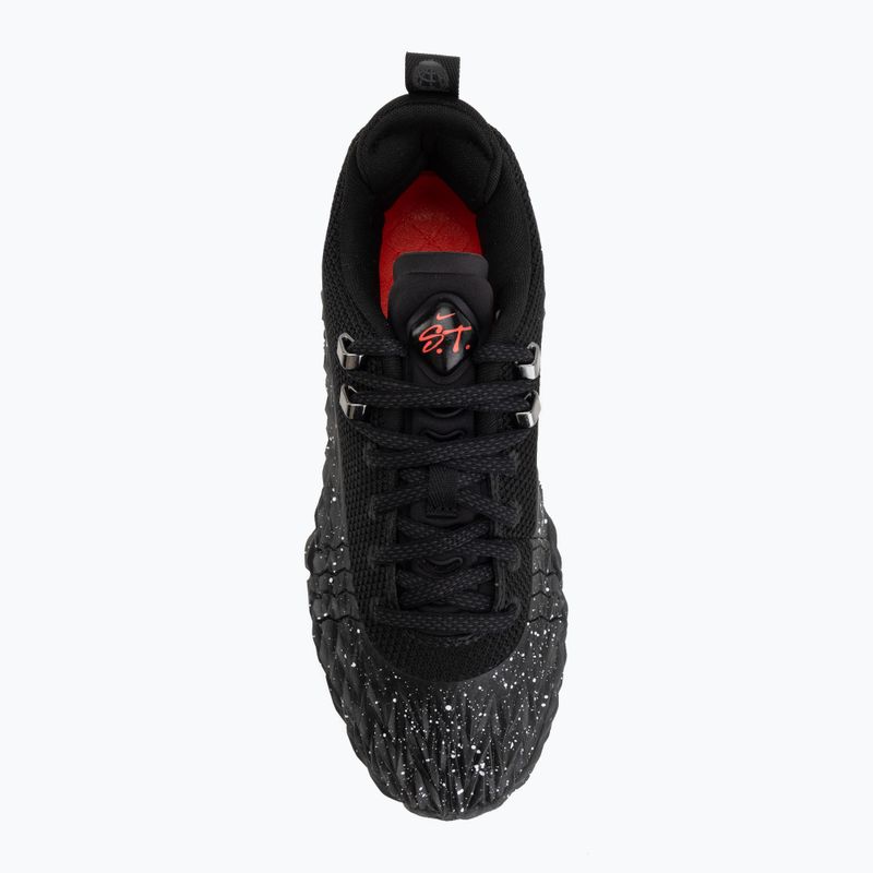 Pánské basketbalové boty Nike S.T. Charge Black/dark smoke grey/black/bright crimson 5
