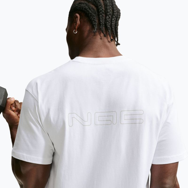 Pánské tréninkové tričko Nike N.A.C. white/ight smoke grey 4