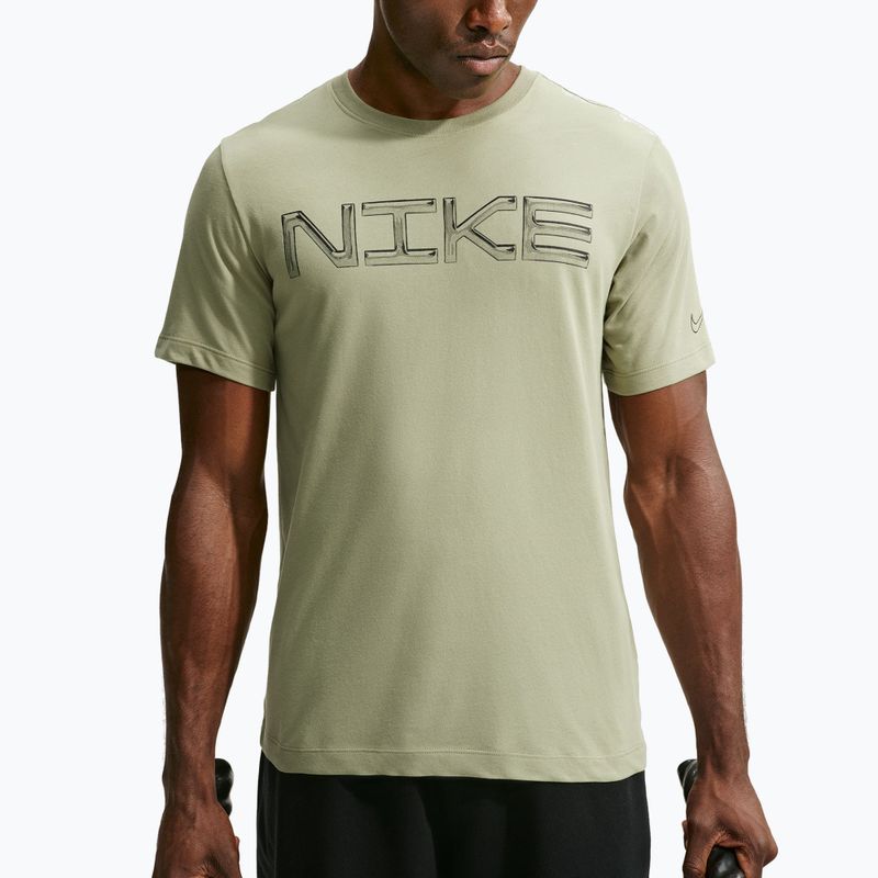 Pánské tréninkové tričko Nike Dri-FIT Training T-Shirt dusty olive/black