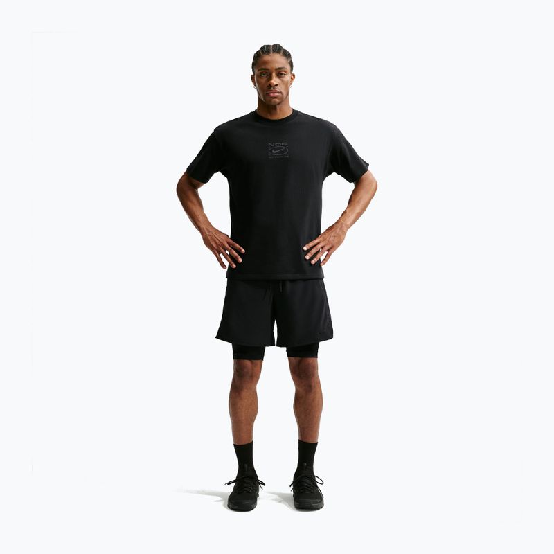 Pánské tréninkové tričko Nike N.A.C. black/black 7