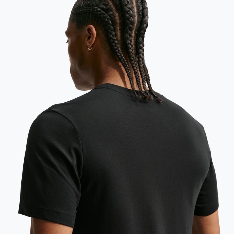 Pánské tréninkové tričko Nike Pro black/hyper pink 4