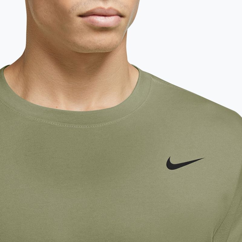 Pánské tréninkové tričko Nike Dri-FIT dusty olive/black 3