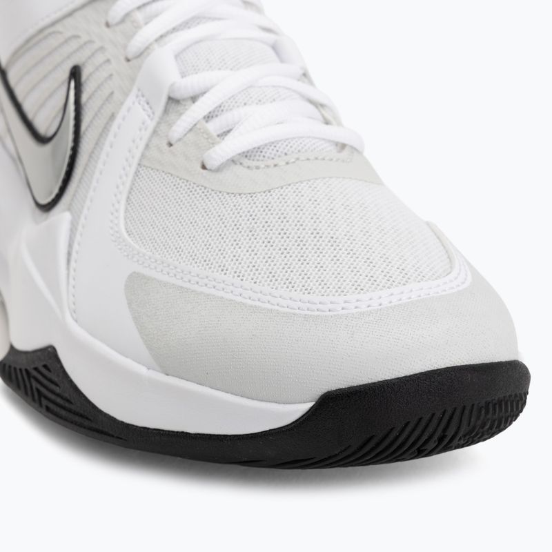 Volejbalové boty Nike Zoom Hyperspeed Court 2 white/metallic silver/black 7