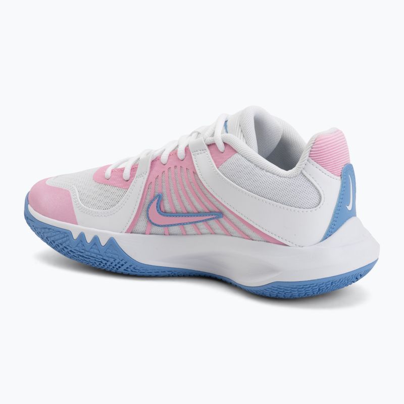 Volejbalové boty Nike Zoom Hyperspeed Court 2 white/pink rise/valor blue 3