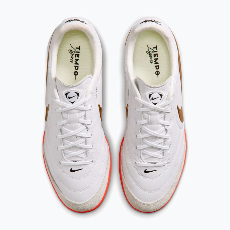 Pánské kopačky Nike Tiempo Ligera Pro White/Bright Crimson/Blur 3