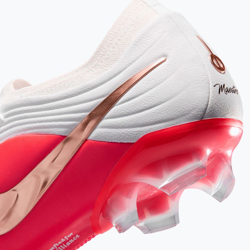 Pánské kopačky Nike Tiempo Maestro Elite White/Bright Crimson/Blur 7
