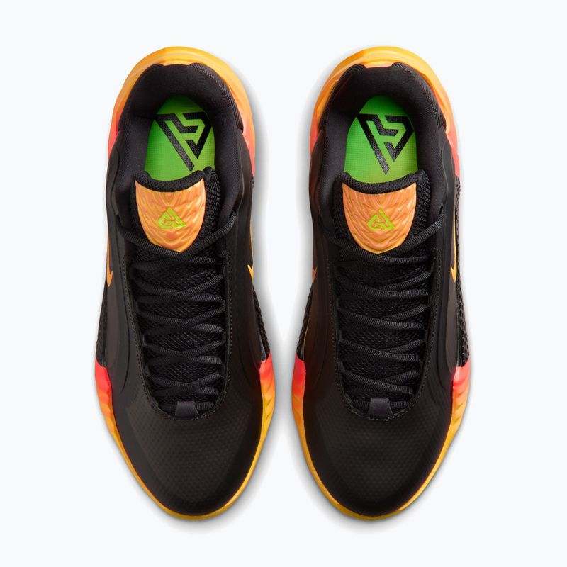 Pánské basketbalové boty Nike Giannis Freak 8 Black/Laser Crimson/Laser Orange 3