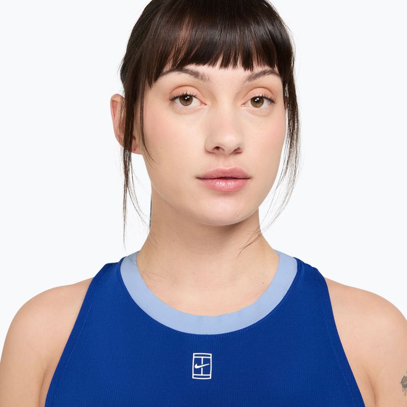 Dámské tričko Nike Court Dri-Fit Advantage old royal/white 3