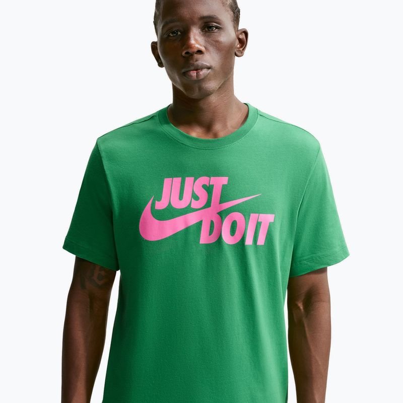 Pánské tričko na lezení Nike Sportswear JDI classic green 3