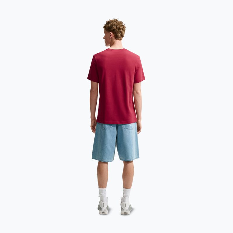 Pánské tričko na lezení Nike Sportswear Club tough red/football blue 4