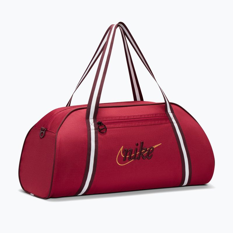 Dámská tréninková taška Nike Gym Club Retro 24 l tough red/mystic dates/mystic dates 2
