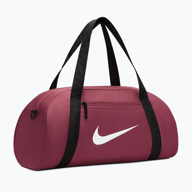 Dámská tréninková taška Nike Gym Club 24 l pink smoke/black/white 2