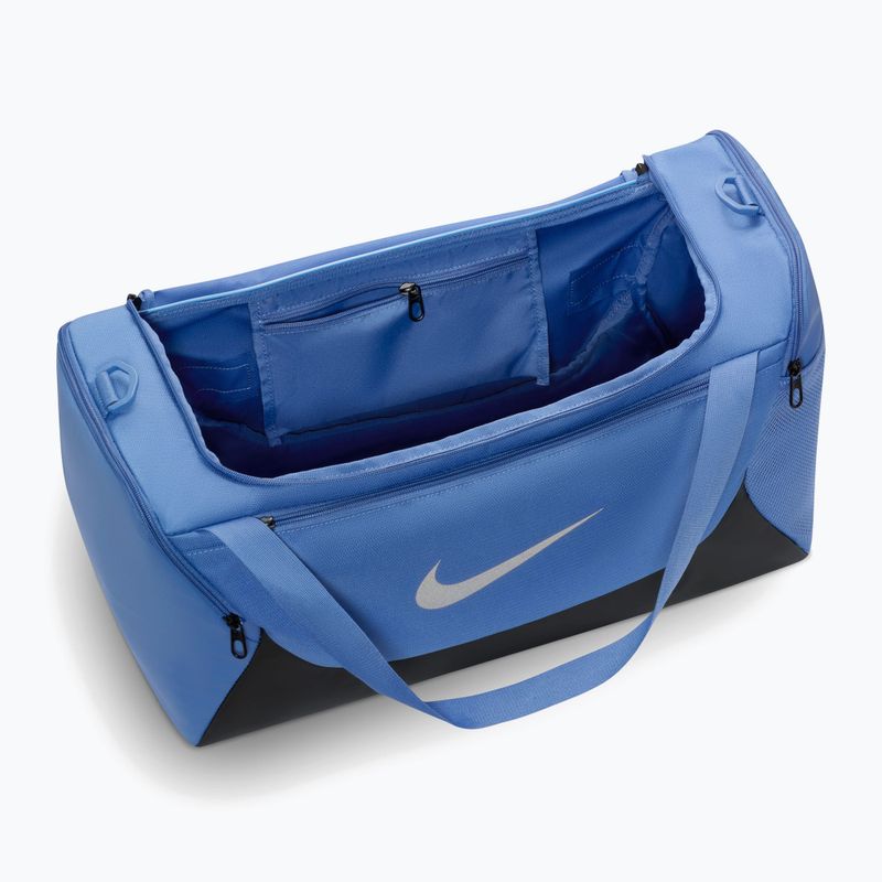 Tréninková taška Nike Brasilia Duffel Small 40 l indigo storm/black 3