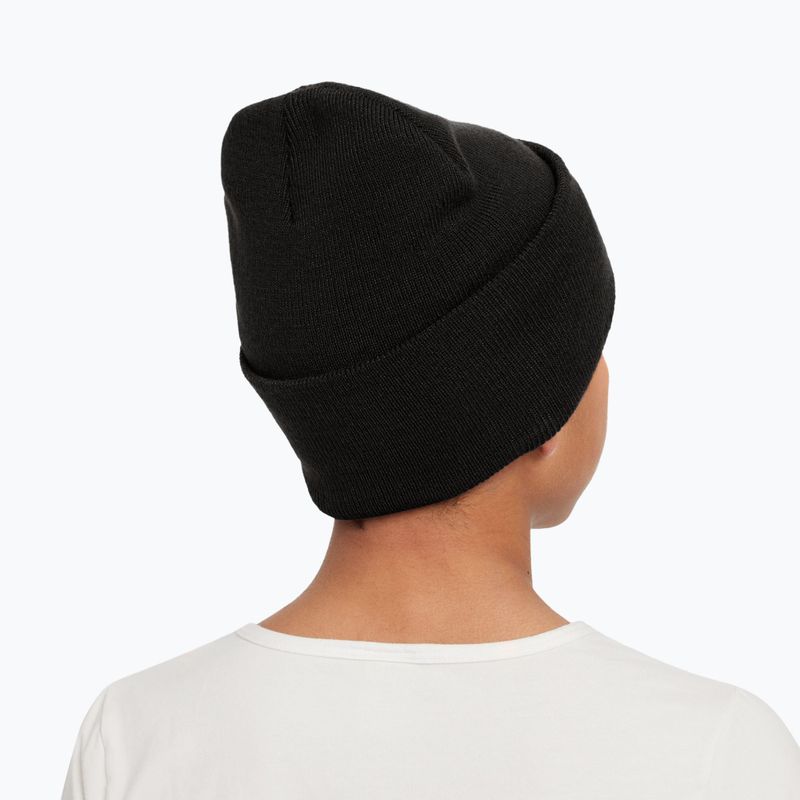 Dětská zimní čepice Nike Peak black heather/white 2