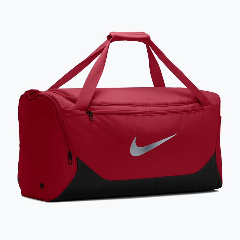 Tréninková taška Nike Brasilia Duffel Medium 60 l tough red/black 2