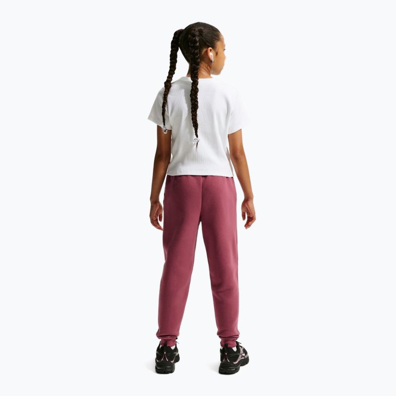 Dětské kalhoty Nike Sportswear Studio pink smoke/white 3