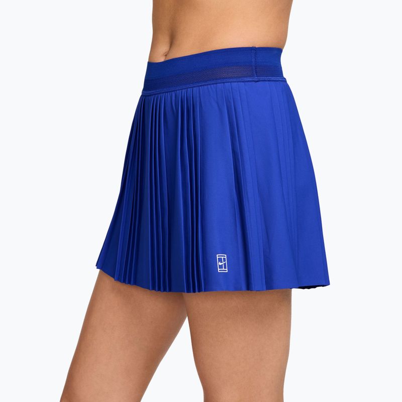 Tenisová sukně Nike Court Dri-Fit Advantage Pleated old royal/white 3